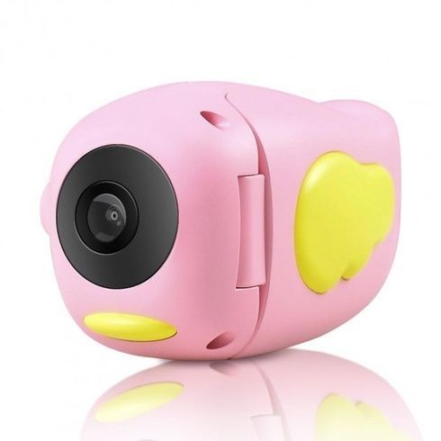 Детский Фотоаппарат - видеокамера Kids Camera DV-A100 / Детская цифровая камера, Розовый