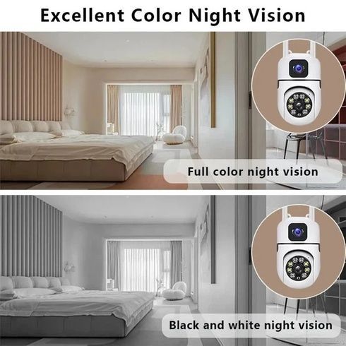 Вулична поворотна камера Dual Lens E10/V11 Wi-Fi з двома об'єктивами