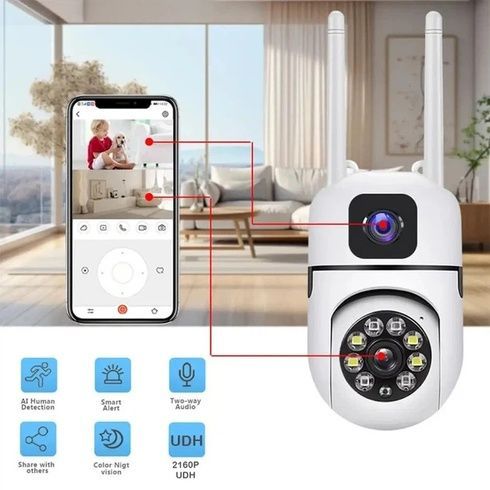 Вулична поворотна камера Dual Lens E10/V11 Wi-Fi з двома об'єктивами