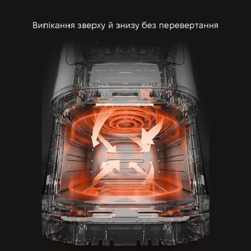 Аэрофритюрница Domotec MS-3223 12 литров мощностью 3500W, два тена