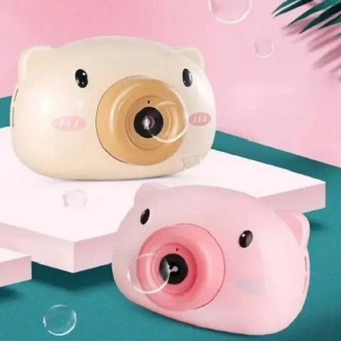 Детский фотоаппарат для мыльных пузырей BUBBLE CAMERA