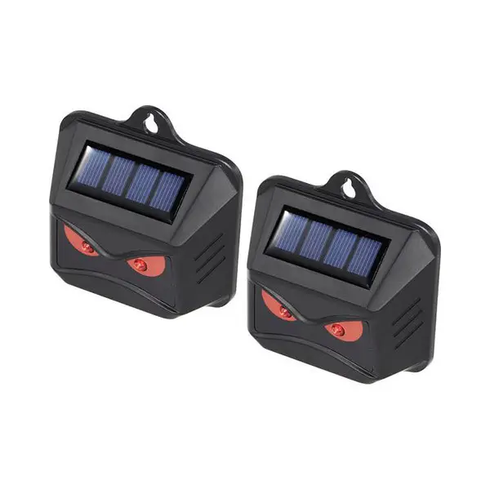 Отпугиватели животных "Ночная защита" BaseTech 2 штуки  Solar Repeller With Flashing
