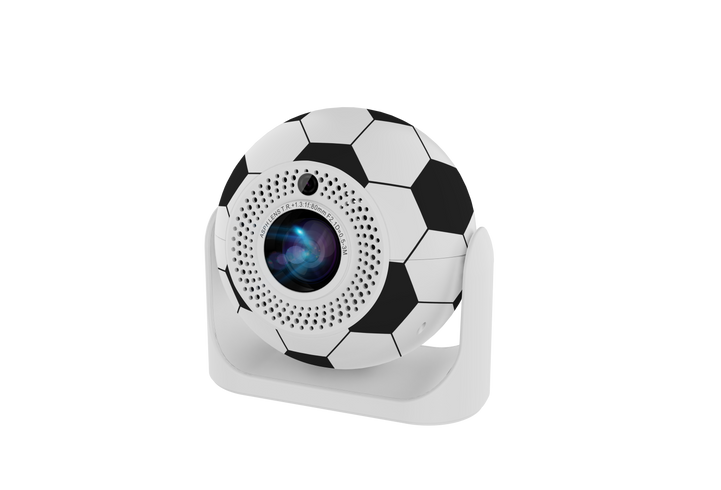 Умный проектор Salange P361 4K JY360 / Смарт проектор Wi-Fi, Bluetooth, Coolita OS в форме футбольного мяча