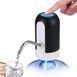 Электрическая помпа для бутилированной воды Automatic water dispenser с подсветкой на бутыль 19 л Черный, Черный