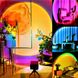 Sunset Lamp RGB 16 цветов - проекционный светильник заката, рассвета с пультом