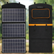 Складна Сонячна Панель 100w / Портативна сонячна панель на 3 секції USB 100W