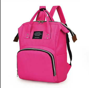 Сумка для мам рожевий, уличная сумка для мам и малышей, модная многофункциональная TRAVELING SHAR