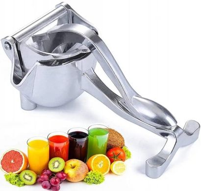Соковитискач ручний із затискачем Manual Juicer для цитрусових та фруктів, Зелений
