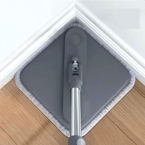 Комплект швабра с ведром для мытья полов Mop with bucket , с отжимом / Складная швабра