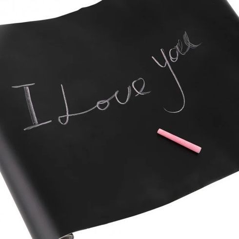 Самоклеющаяся пленка для рисования мелом Black Board Sticker, Черный