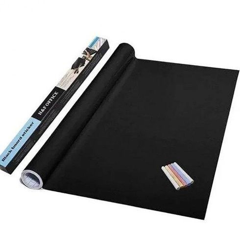 Самоклеющаяся пленка для рисования мелом Black Board Sticker, Черный