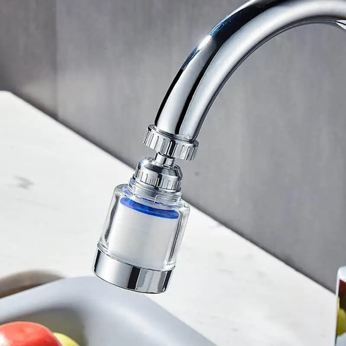 Аэратор насадка на кран-смеситель Faucet Splash Head поворотная для экономии воды с фильтром