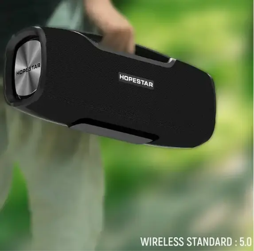 Портативная колонка Hopestar A6 pro Bluetooth с микрофоном влагозащищена