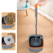 Комплект швабра с ведром для мытья полов Mop with bucket , с отжимом / Складная швабра
