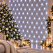 Светодиодная гирлянда-сетка 1,5&times;1,5м, 120 LED 8 режимов Белый