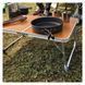 Коричневий Стіл туристичний Folding table складаний Folding table AND844-846