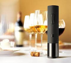 Електричний штопор для вина MA-4 розумний автоматичний штопор для пляшок, Черный