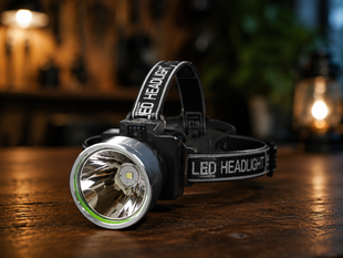 Налобный Фонарик M 10 pro / Мощный LED-светодиодный фонарь / Фонарик с зарядкой от Type-C