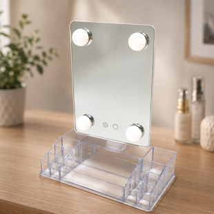 Зеркало-органайзер с LED подсветкой / Зеркало Cosmetic Mirror CY020-036