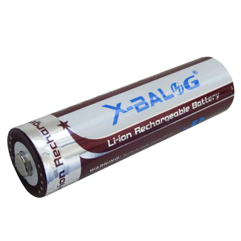 Аккумулятор 18650 X-Balog 8800mAh 4.2V Li-ion литиевая аккумуляторная батарейка, Красный