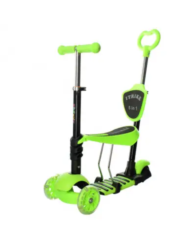 Дитячий самокат Best Scooter 3в1 рожевий