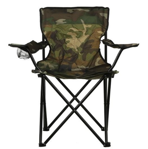 Складное кресло складное для пикника и рыбалки "Паук" черный