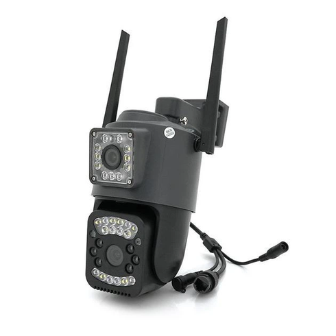 Вулична камера з двома лінзами SC03 V380pro ART 8761 підтримка 4G