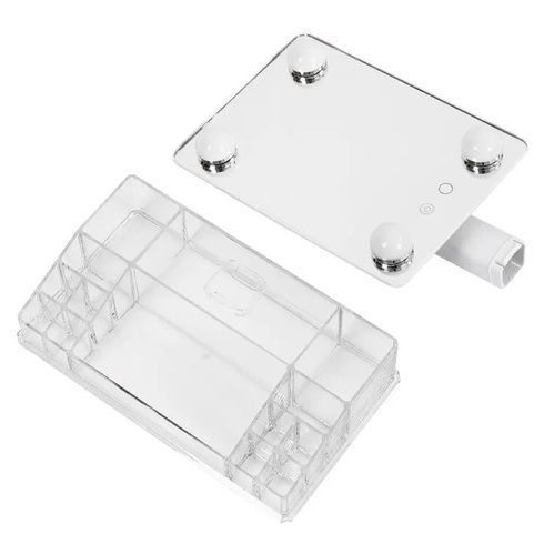 Зеркало-органайзер с LED подсветкой / Зеркало Cosmetic Mirror CY020-036