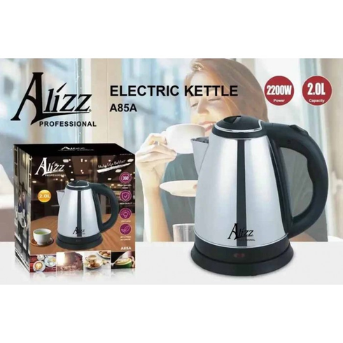 Електрочайник Alizz A85A нержавіюча сталь 2,0 л 2200 Вт