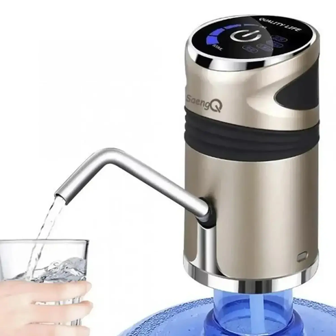 Електричний портативний насос для води WATER DISPENSER XL-129 &ndash; диспенсер для пляшок із питною водою