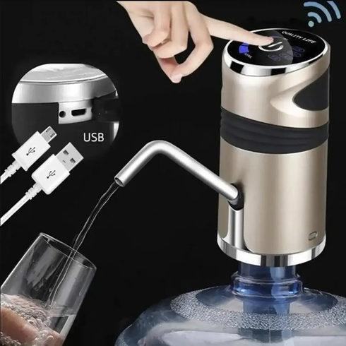 Електричний портативний насос для води WATER DISPENSER XL-129 &ndash; диспенсер для пляшок із питною водою