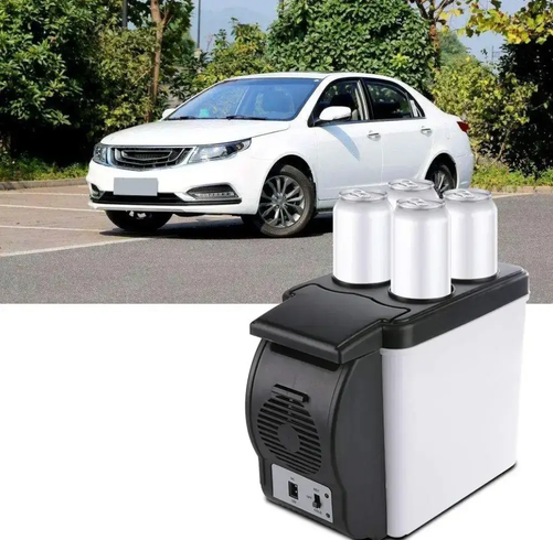 Автомобільний міні-холодильник Cooling and Warming Refrigerator 6L, Холодильник для машини