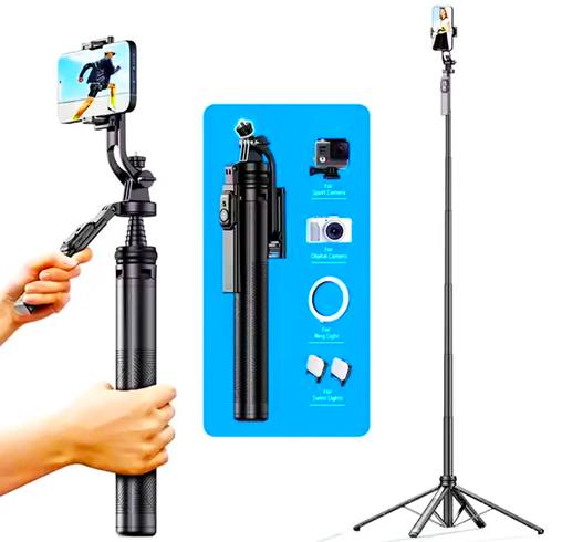 Штатив для телефона тренога С 18 Selfie stick AND HA-72