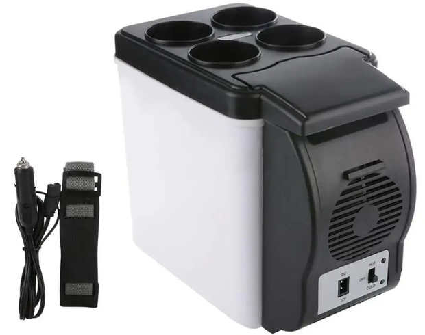 Автомобільний міні-холодильник Cooling and Warming Refrigerator 6L, Холодильник для машини