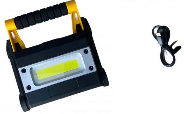 Ліхтар-прожектор BL MS 8006 ручний акумуляторний LED, Жовтий