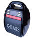 Колонка Golon RX 810 з мікрофоном - портативна Bluetooth колонка з радіо та світломузикою