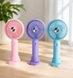 Міні вентилятор Handheld Fan / Вентилятор портативний / Вентилятор з підставкою від USB