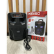 Легкая и функциональная колонка-чемодан Kimiso QS-5805 с микрофоном (USB/BT/FM)., Черный