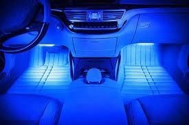 Светодиодная подсветка салона авто RGB led - подсветка в авто от прикуривателя, влагозащитная управление с телефона
