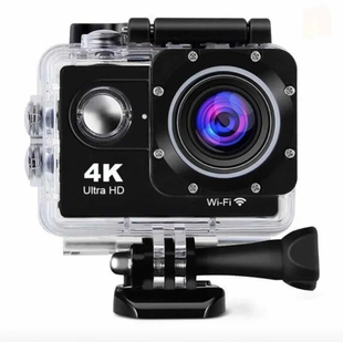 ЭКШН-КАМЕРА 4K Action Camera WI-FI 16 MPX WI-FI, Черный