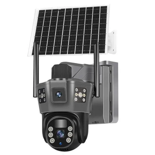 Камера на 3 лінзи,  4g / сонячна панель SD 35-4G