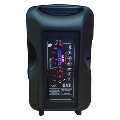 Портативная беспроводная колонка ALP-801 Bluetooth колонка-чемодан с микрофоном и светомузыкой