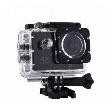 ЕКШН-КАМЕРА 4K Action Camera WI-FI 16 MPX WI-FI, Черный