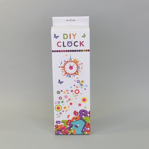 Настінний годинник 3D "DIY CLOCK" з цифрами від 60 до 120см Black