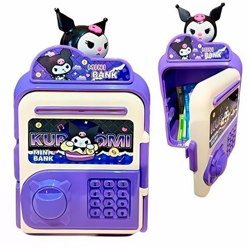 Детский сейф-копилка Mini Bank Kuromi / Электронная копилка