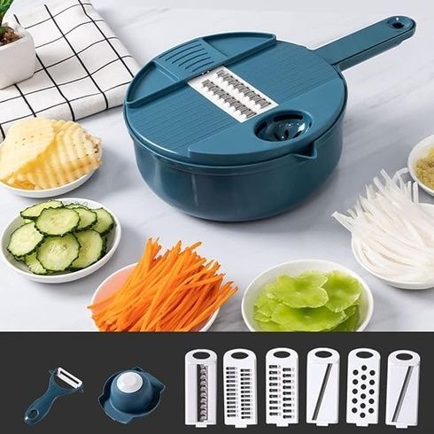 Багатофункціональна овочерізка Multi Cutter GREEN