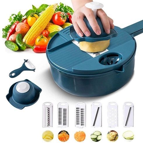 Багатофункціональна овочерізка Multi Cutter GREEN