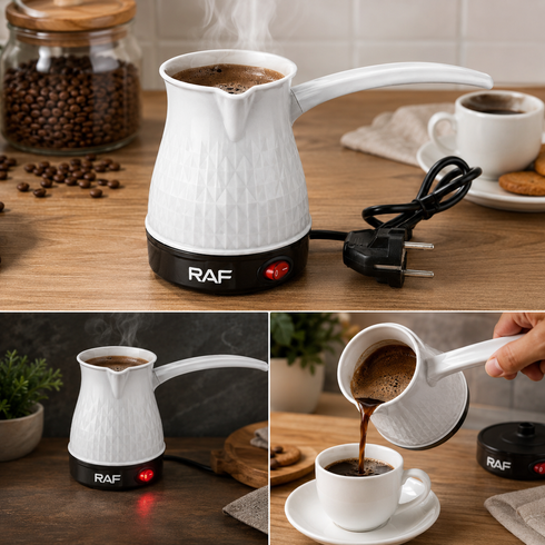 Турка электрическая 600Вт Electric Coffee Pot RAF R.126 / Дорожная турка RAF от 220В