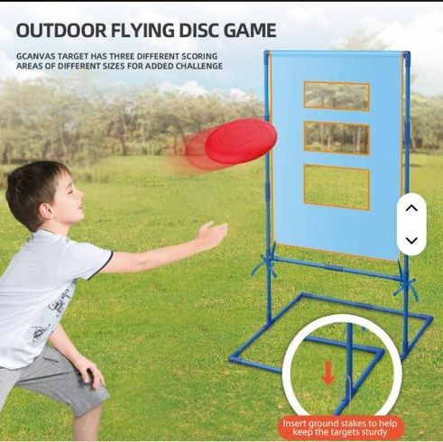 NEW Ігровий набір фрісбі з отвором стійка-мішень Frisbee