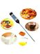 Термометр кухонний харчовий UFR цифровий електронний зі щупом для м'яса TP-101 чорний original, Черный